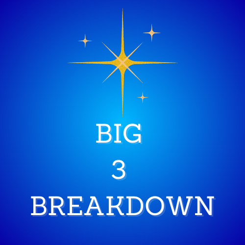 Virtual Birth Chart Reading - Big 3